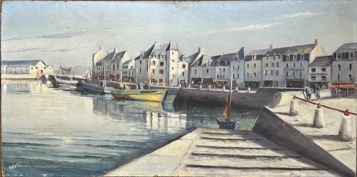 René Huchet Known As Uchay (1917-2001) 