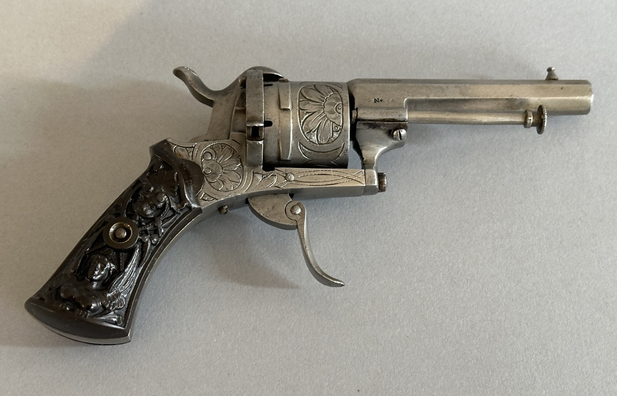 Revolver à broche, système Lefaucheux