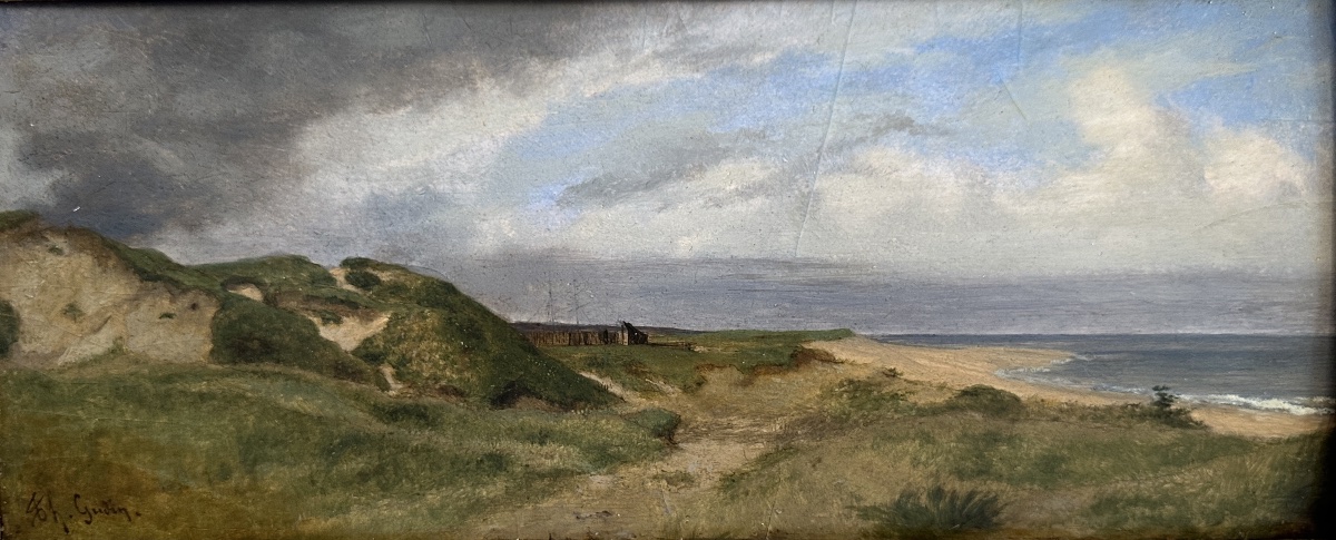 Théodore GUDIN (1802-1880)  L'abri dans les dunes.