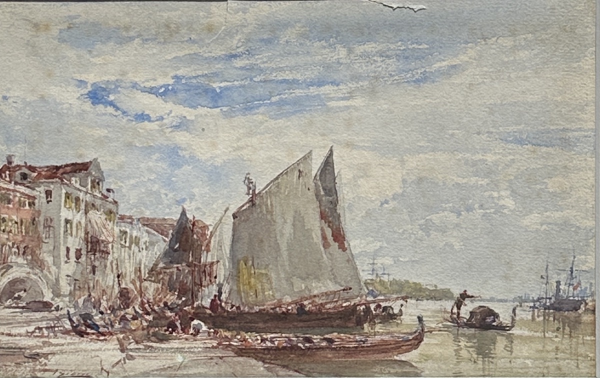 Félix Ziem (1821–1911) The Return Of The Sailing Ships 