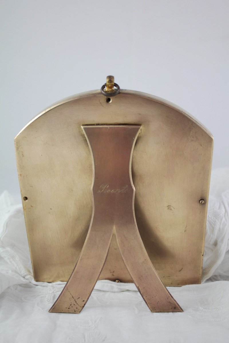 Miniature Louise Besnard (1816-1879) Dans Son Cadre En Bronze Doré Henri Picart-photo-7