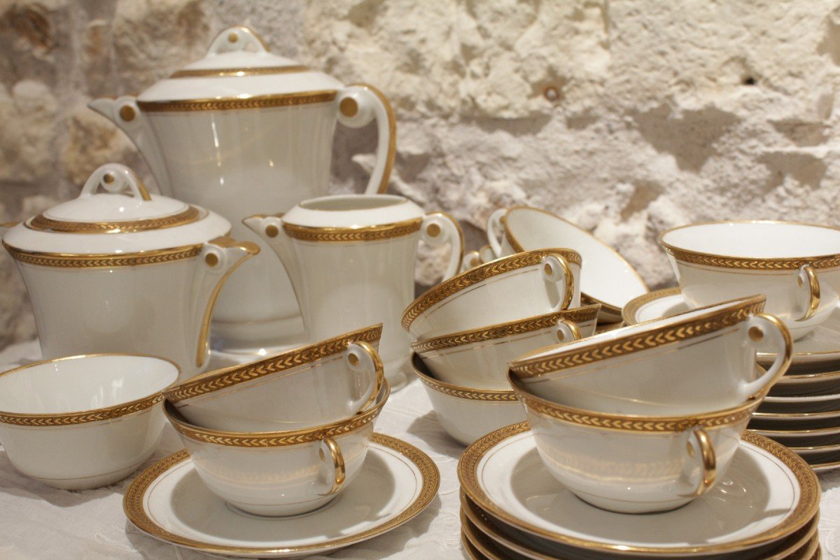 Service à thé ou à café en Porcelaine de Limoges