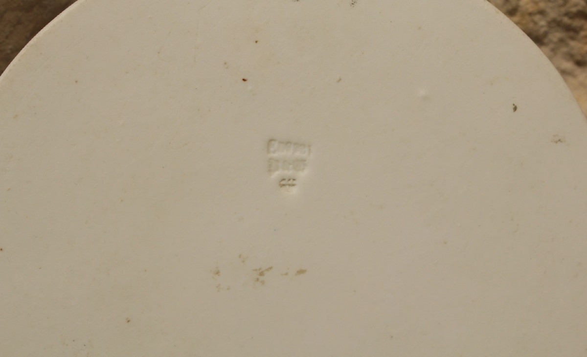 Médaillon En Biscuit 'le Jour' d'Après Bertel Thorvaldsen (1770-1844), Bing Et Gröndahl, 19ème-photo-5