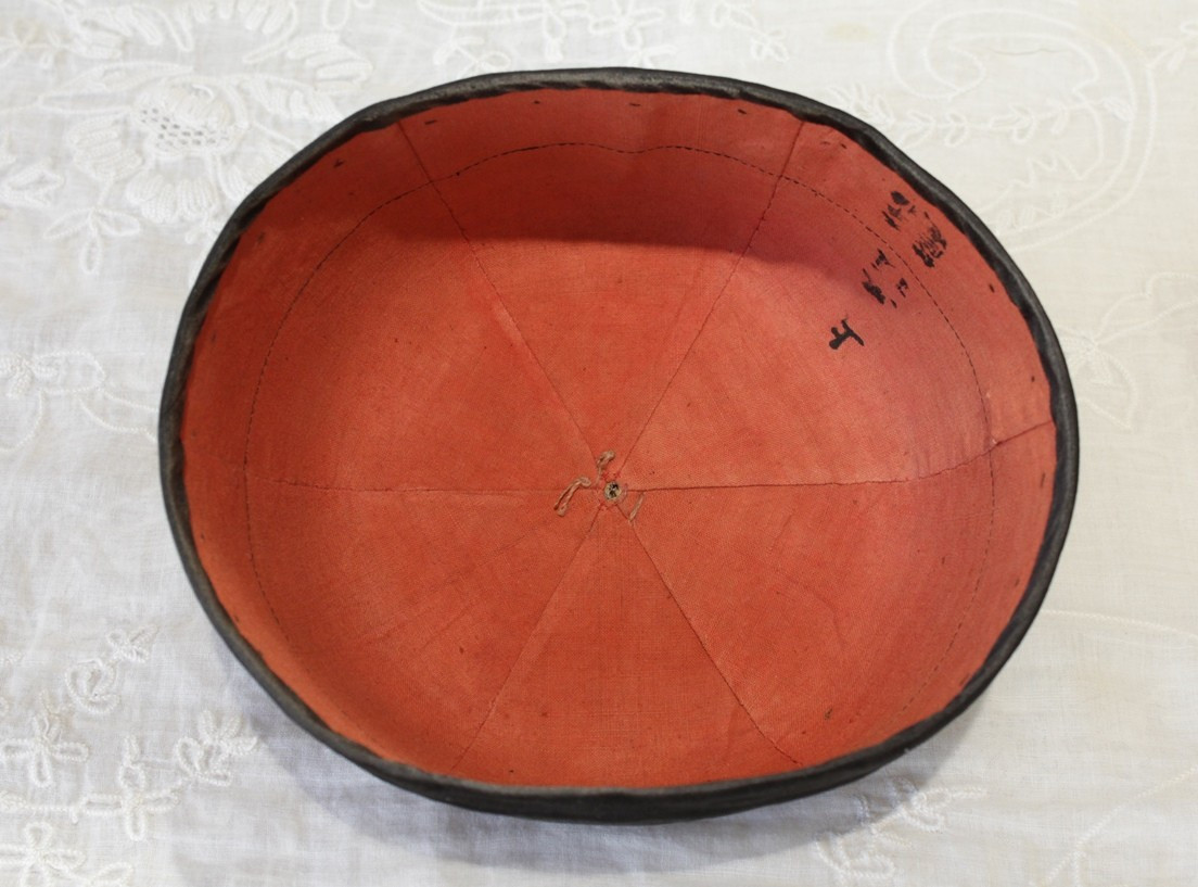 Chapeau Mandchou traditionnel Chinois, début 20ème siècle-photo-5