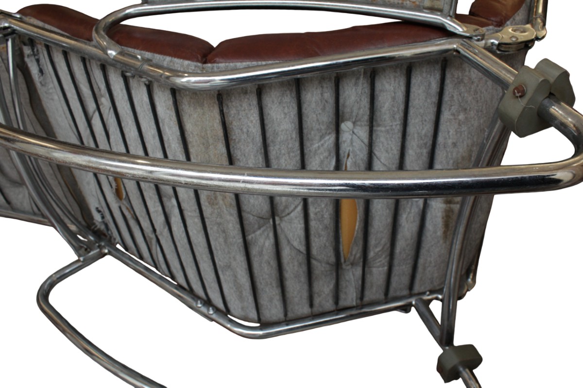 'lama' Lounge Chair By Bahmüller Circa 1970-photo-3