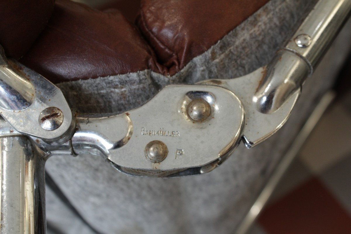 'lama' Lounge Chair By Bahmüller Circa 1970-photo-4