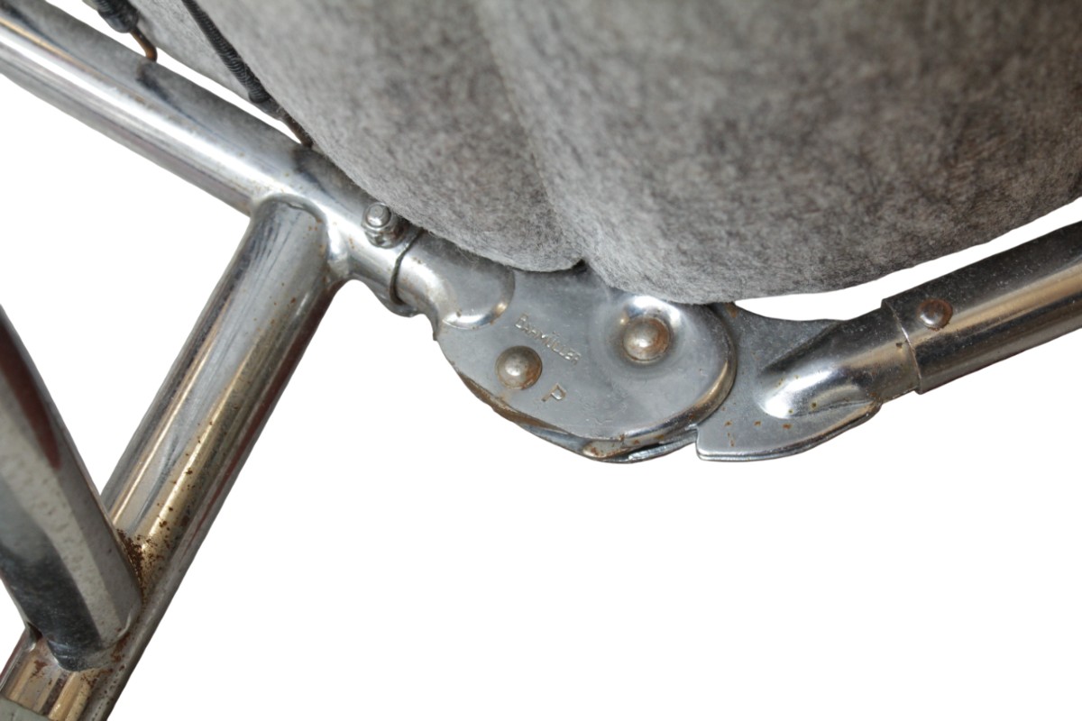 'lama' Lounge Chair By Bahmüller Circa 1970-photo-5