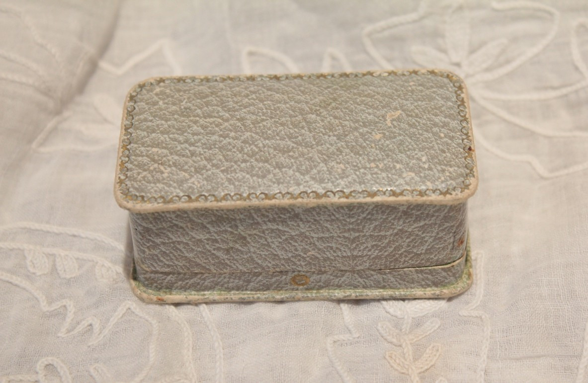 Solid Silver And Marcasite Barrette Brooch In A Box, First Half Of The 20th Century-photo-3