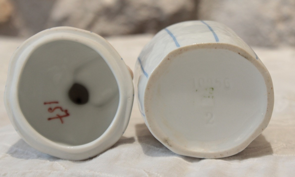 Woman With Fan' Porcelain Box 1900-1930-photo-4