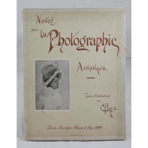 Livre 'Notes Sur La Photographie Artistique' Constant Puyo 1896