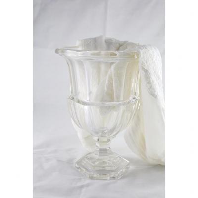 Vase Médicis En Verre époque 20ème Siècle