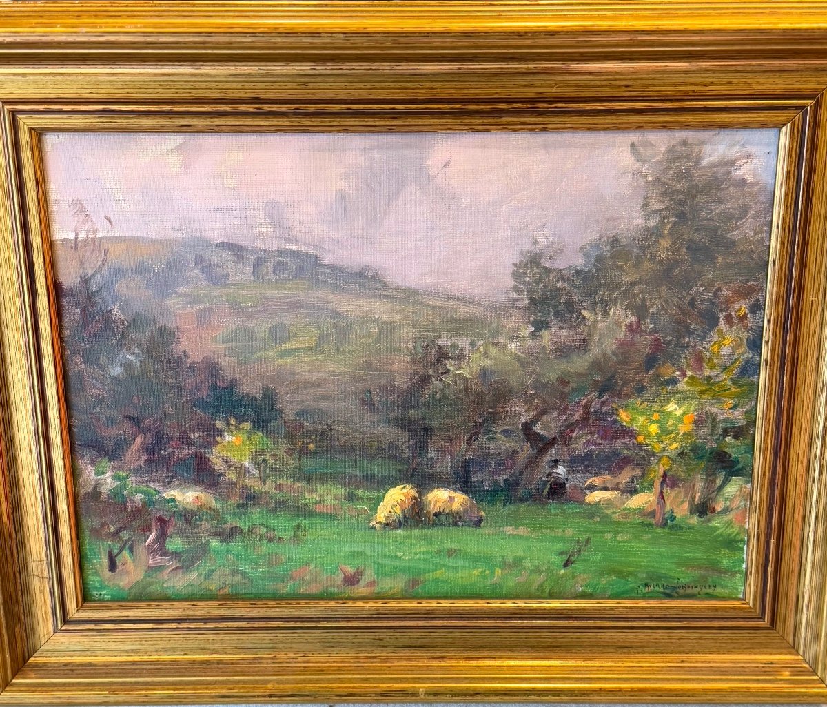 George Richard Cordingley - Oil On Panel 
