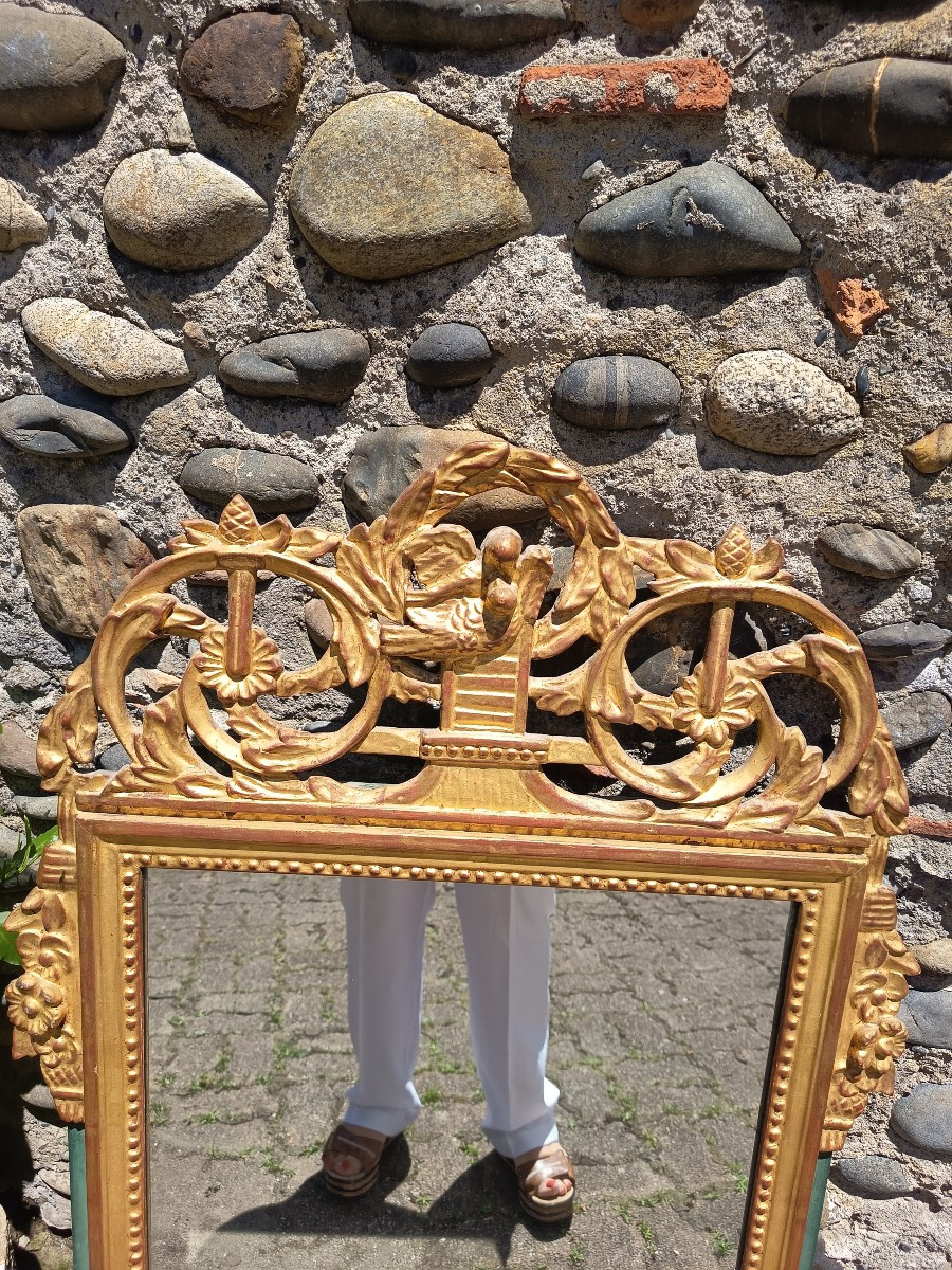 Miroir Louis XVI époque 20ème -photo-1