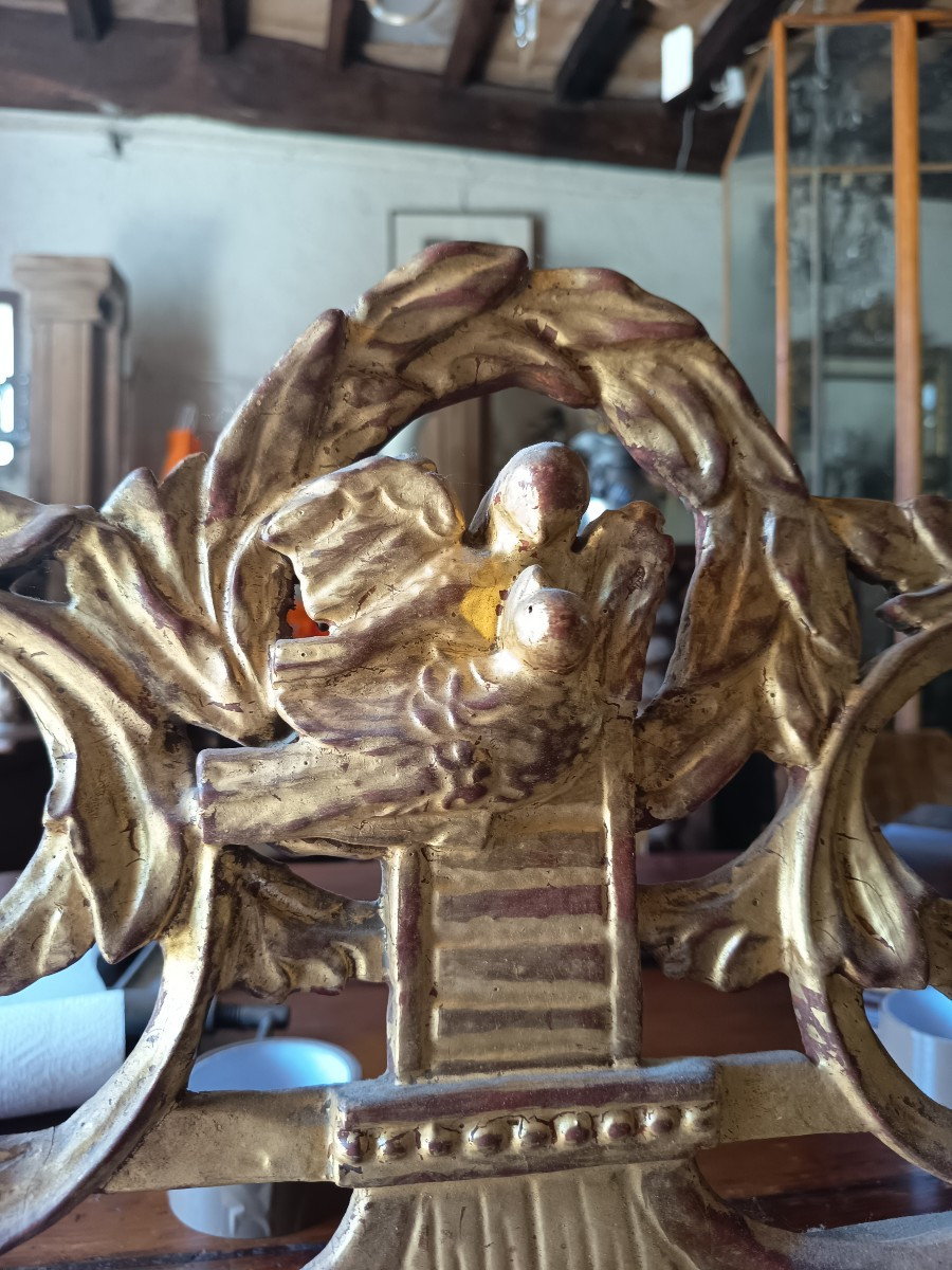 Miroir Louis XVI époque 20ème -photo-4