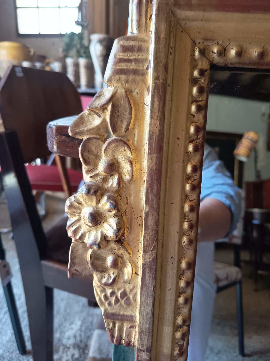 Miroir Louis XVI époque 20ème -photo-5