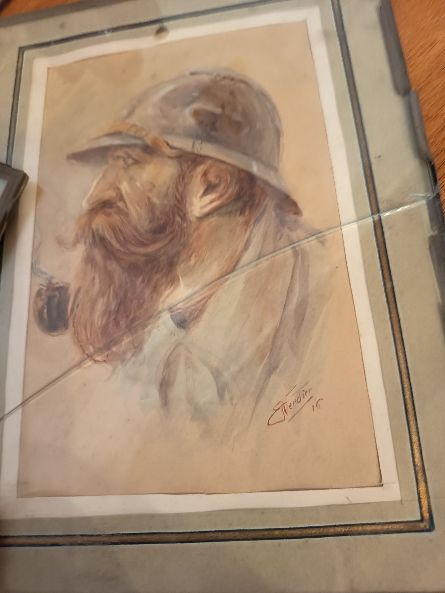 Série de soldats "poilus" signée Verdier -photo-2