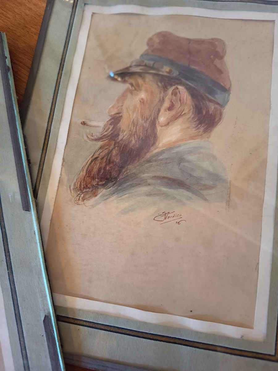 Série de soldats "poilus" signée Verdier -photo-3