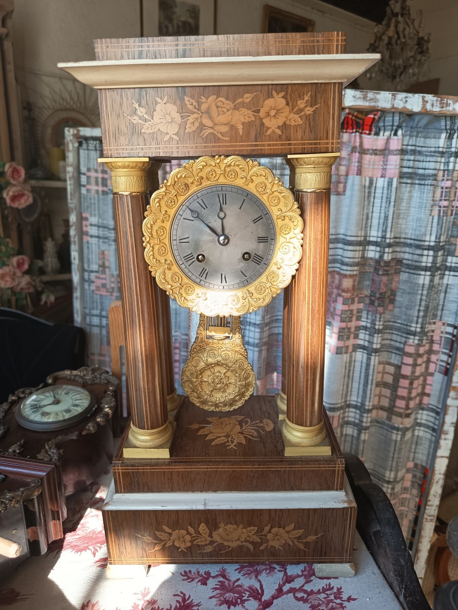 Pendule époque Charles X-photo-2