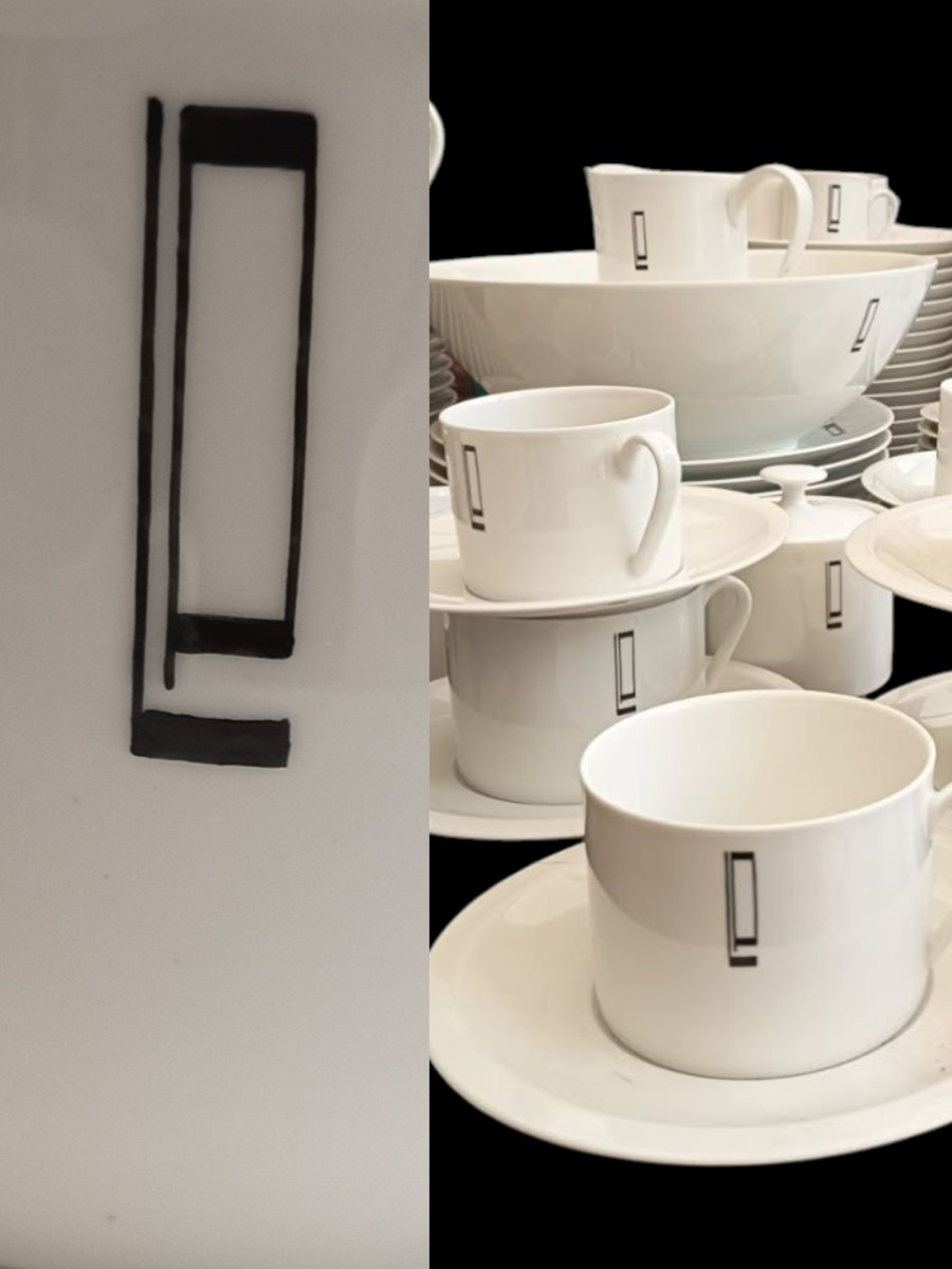 White Porcelain Dinner Service By Jean Luce Paris-photo-4