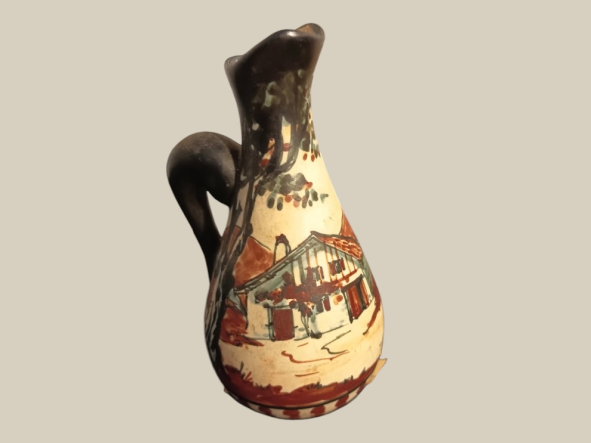 Vase Ciboure signé  C. Fischer