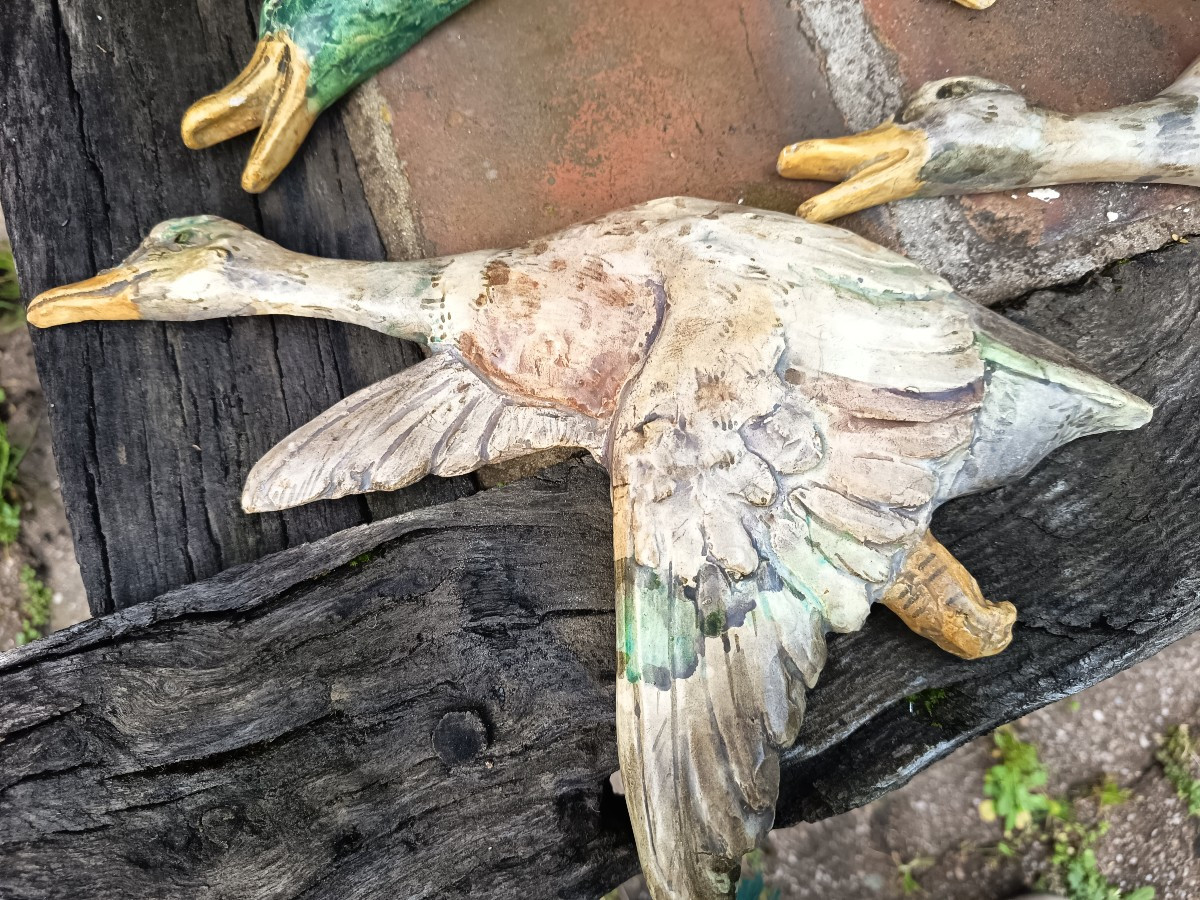  Vol de canards, bouquetières d'Edmond Lachenal -photo-4