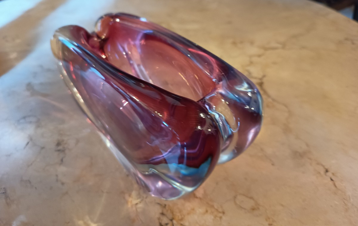 Murano Trinket Tray From The 1970s-photo-3