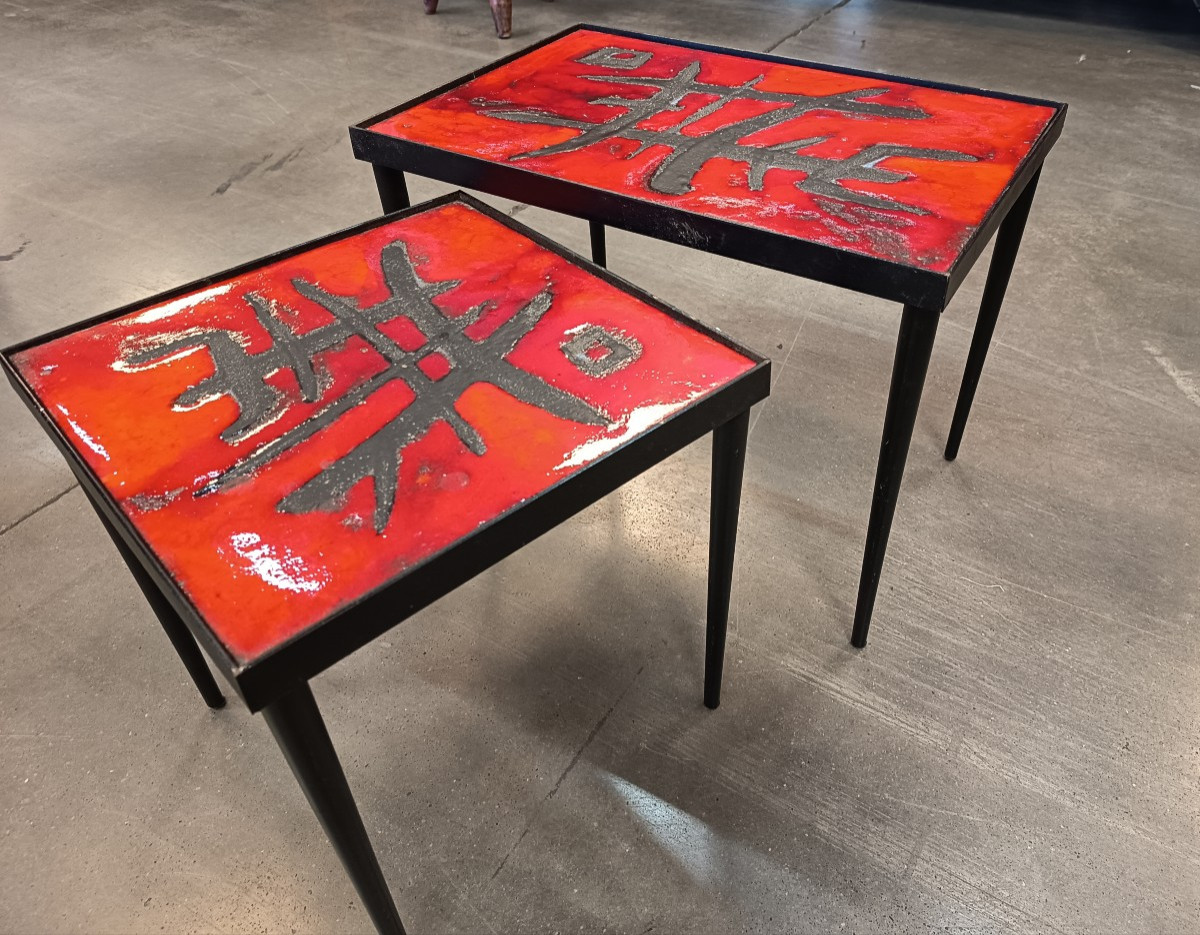 Robert And Jean Cloutier Coffee Tables-photo-2