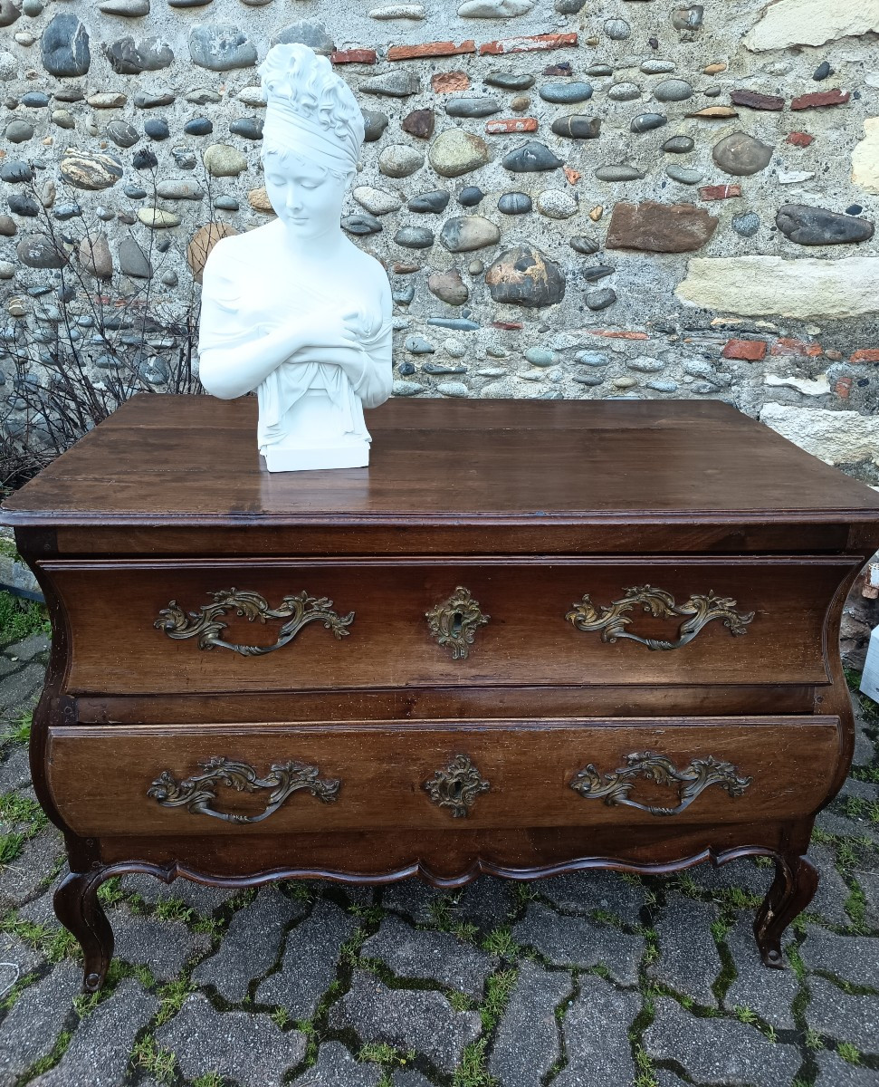 Commode sauteuse Louis XV-photo-2
