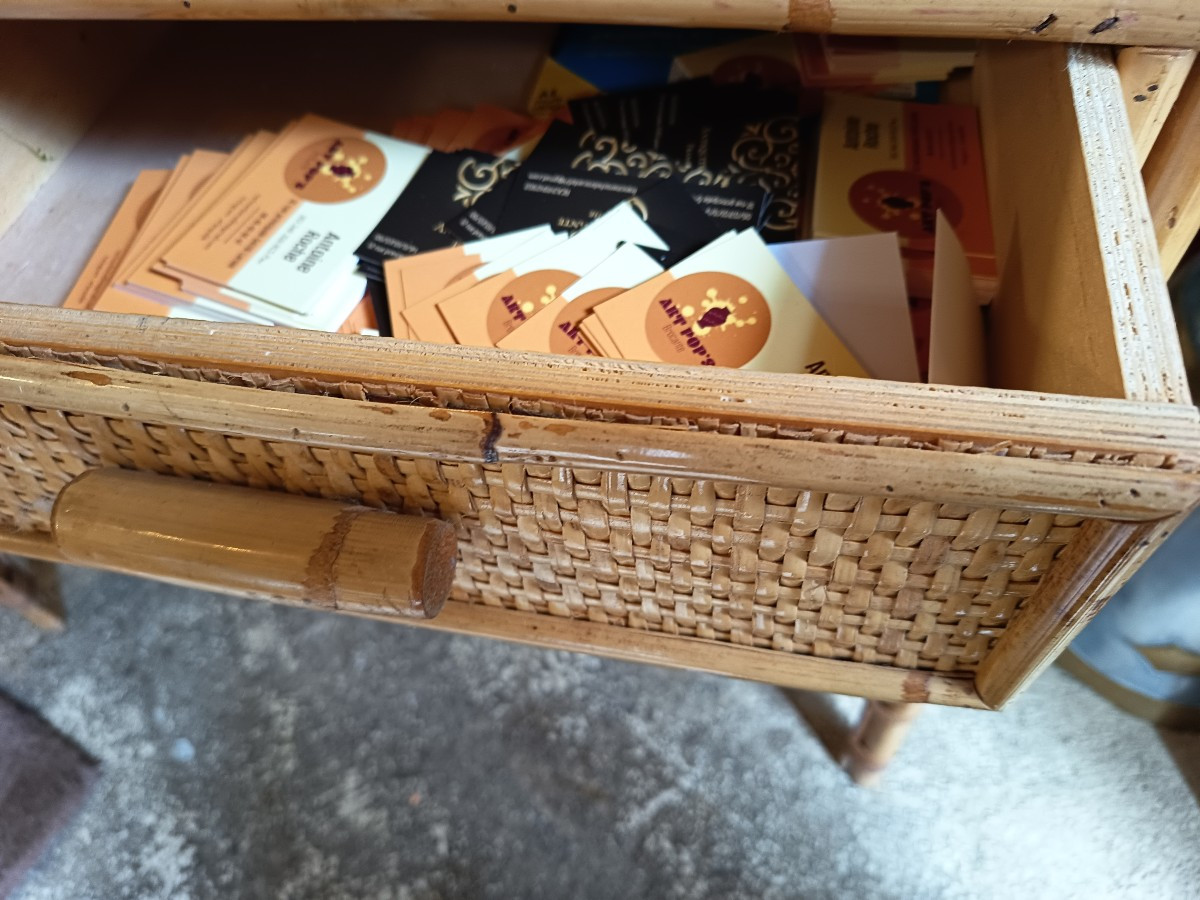 Toilette style bambou année 80-photo-4