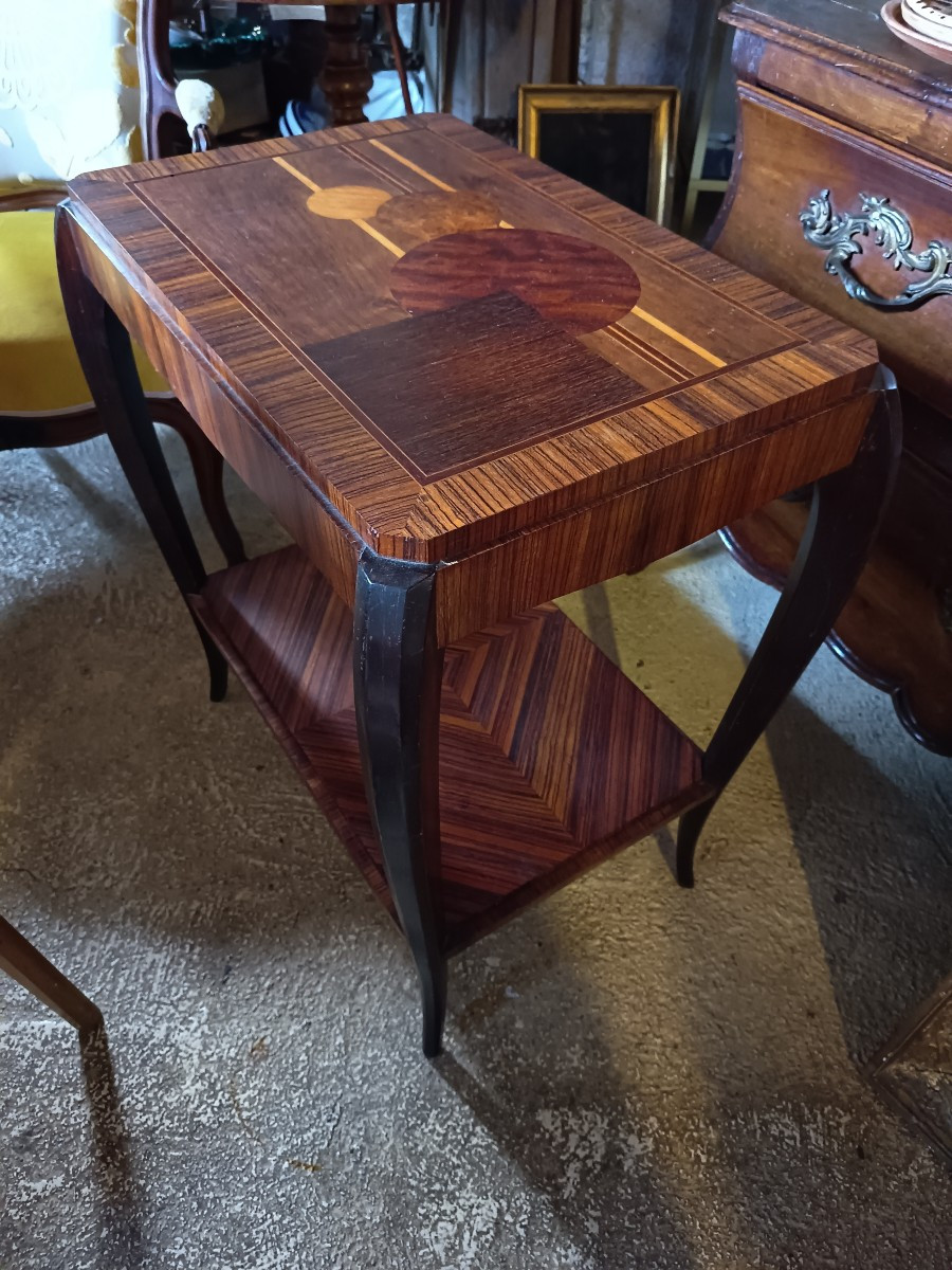 Art Deco Side Table -photo-3