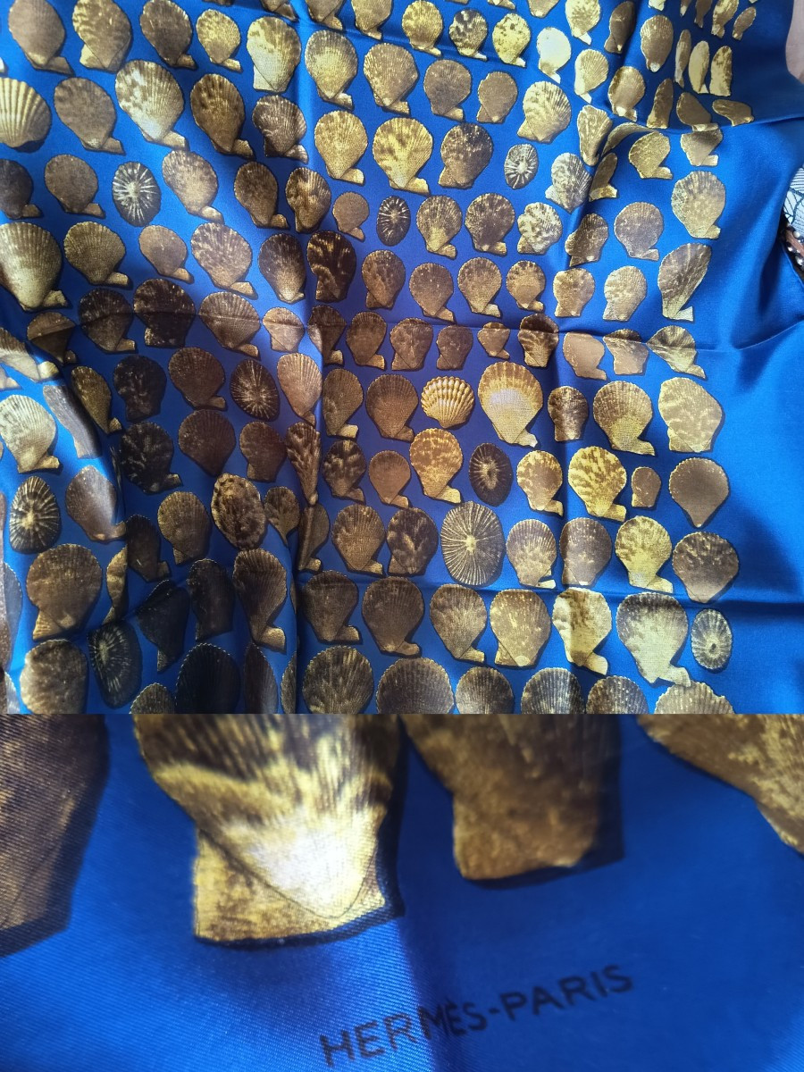 Foulard Hermes aux Coquillages 