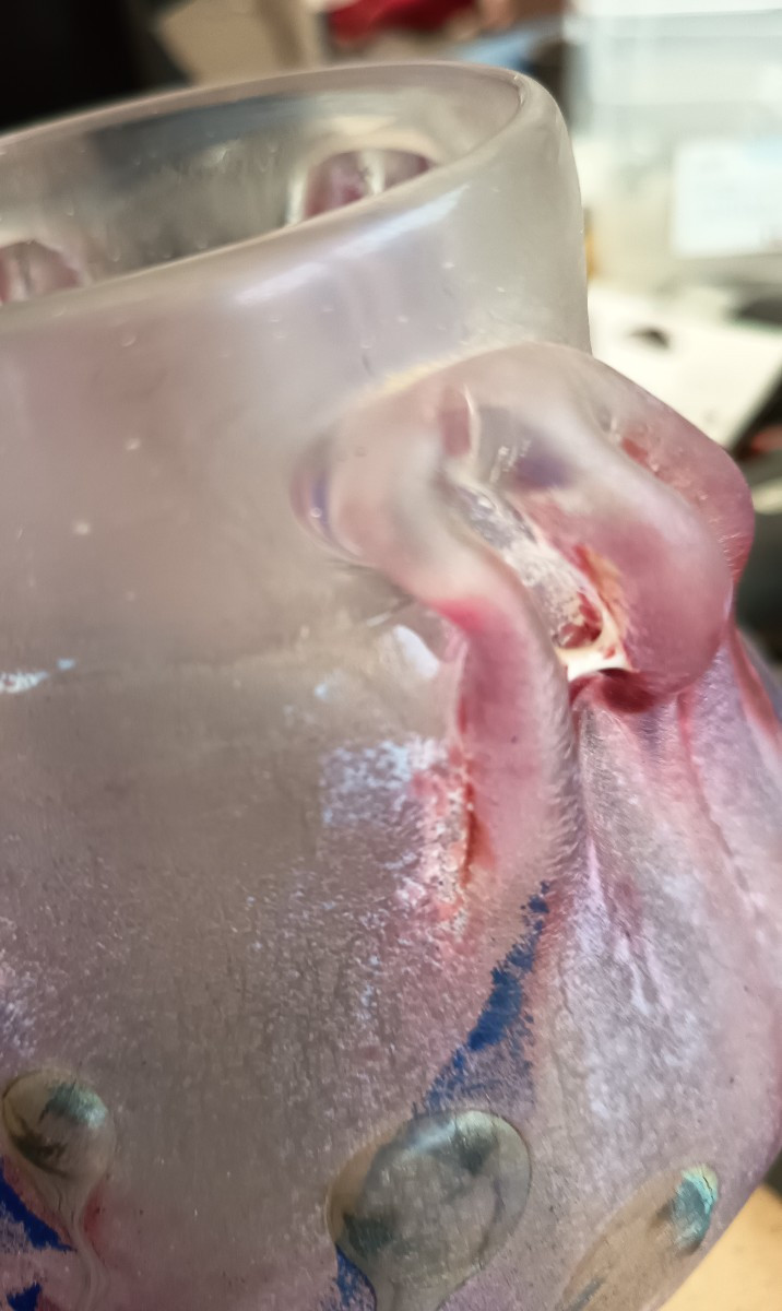 Vase signé Jean Claude Novaro -photo-2