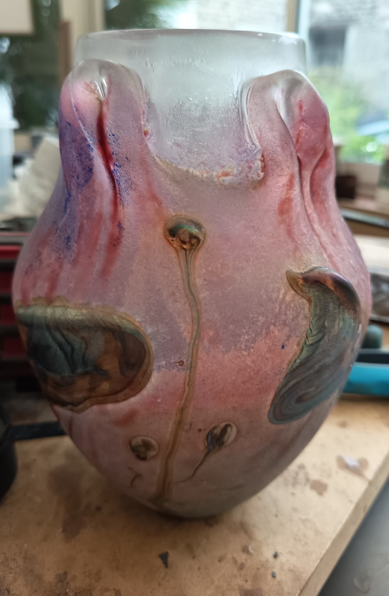 Vase signé Jean Claude Novaro -photo-4