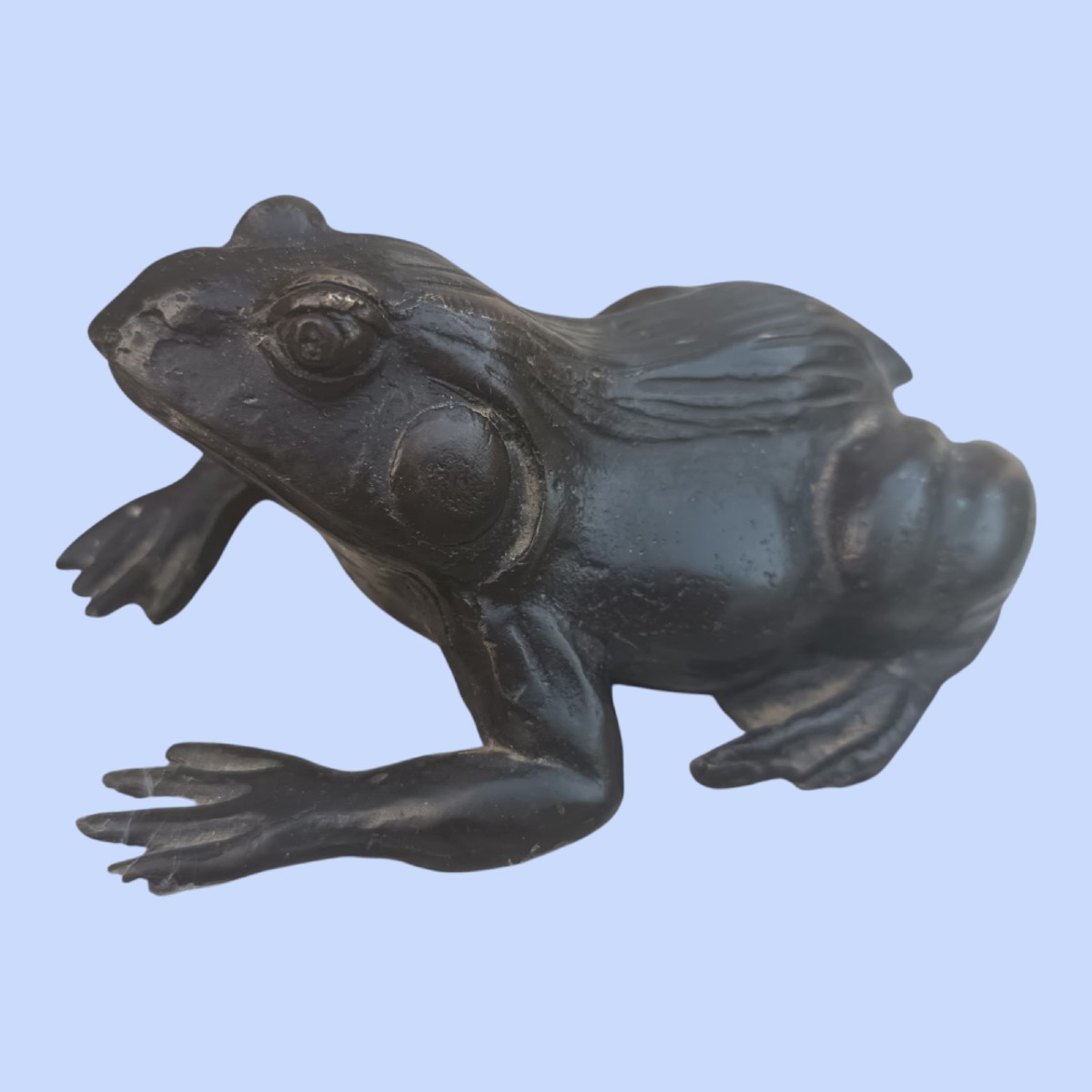 Napoleon III Bronze Frog