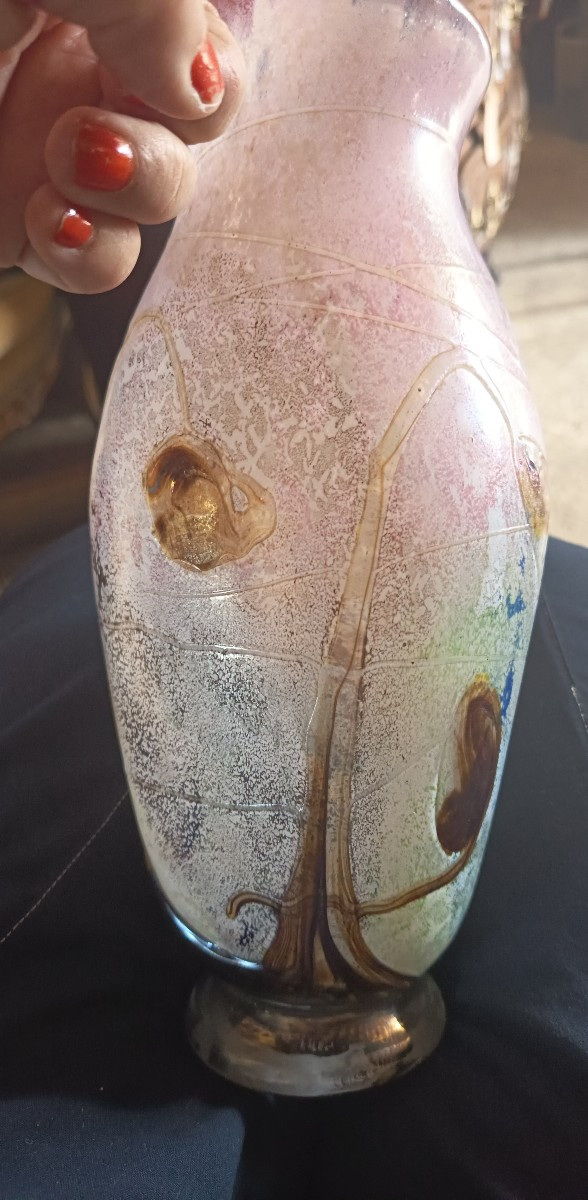 Vase signé Saba Biot-photo-2