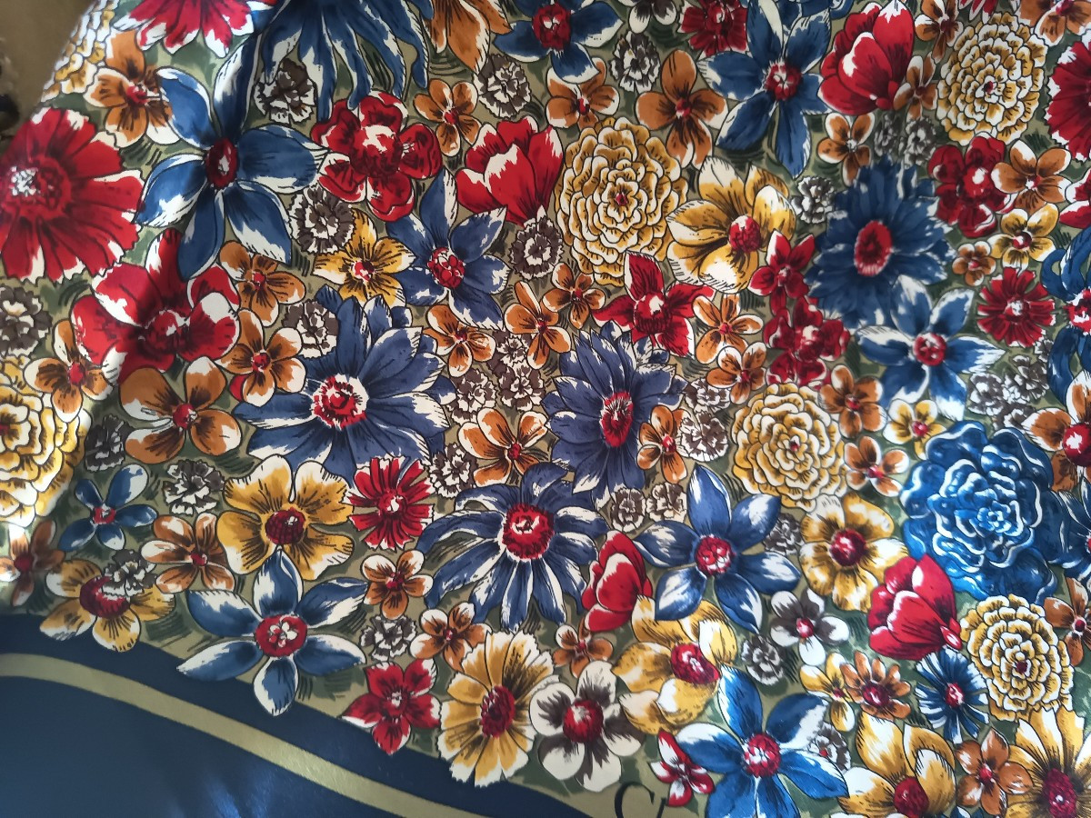 Foulard Vintage Christian Dior-photo-4