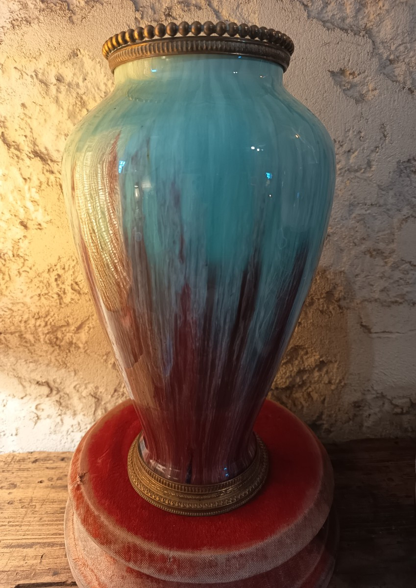 Vase Signed Eugène Baudin