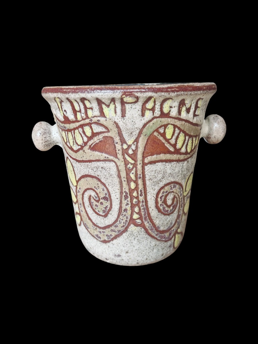 Champagne Stoneware Seal Accolay