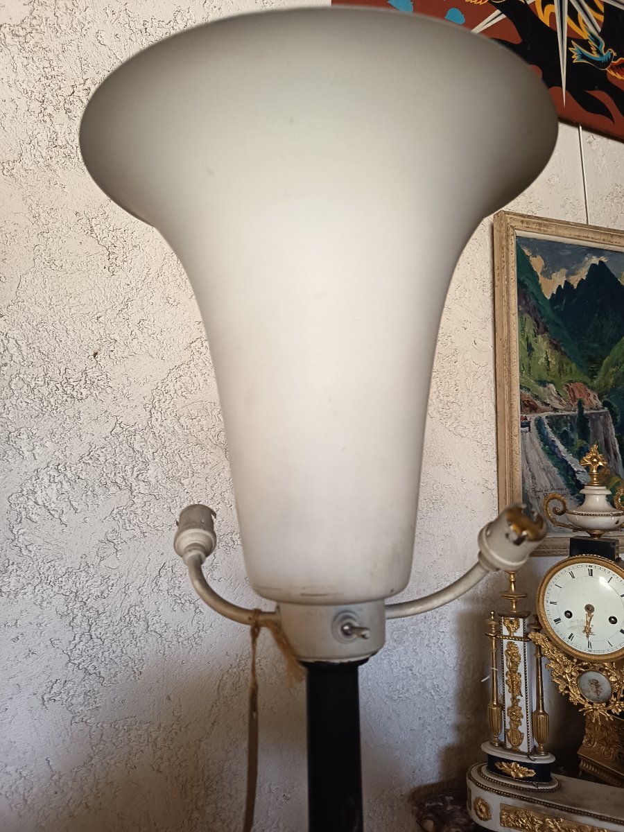 Lampadaire Année 70 Porte-plantes-photo-3