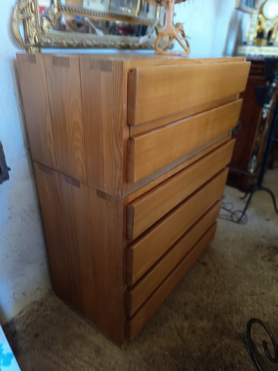 Maison Regain Pine Chest Of Drawers-photo-3