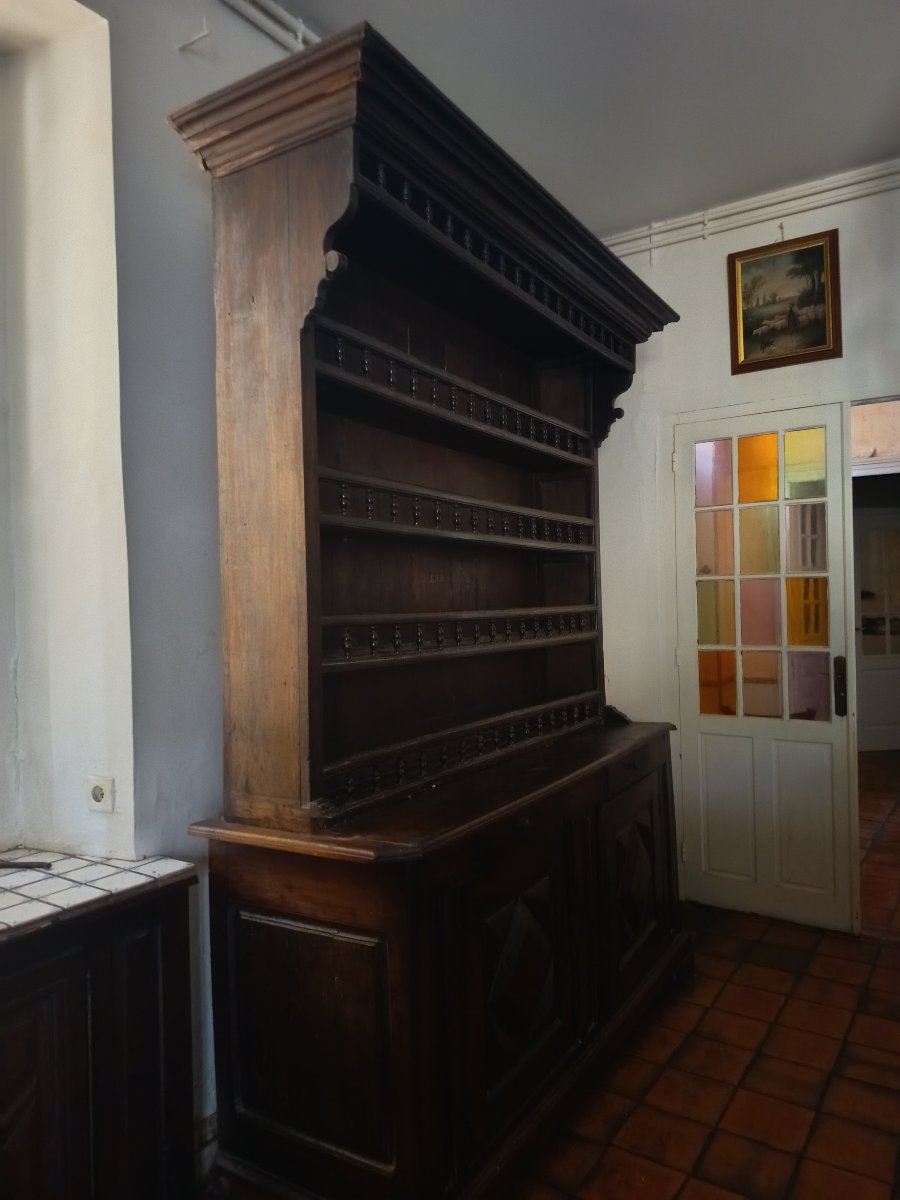 18th-century Pyrenean Sideboard And Dresser-photo-4