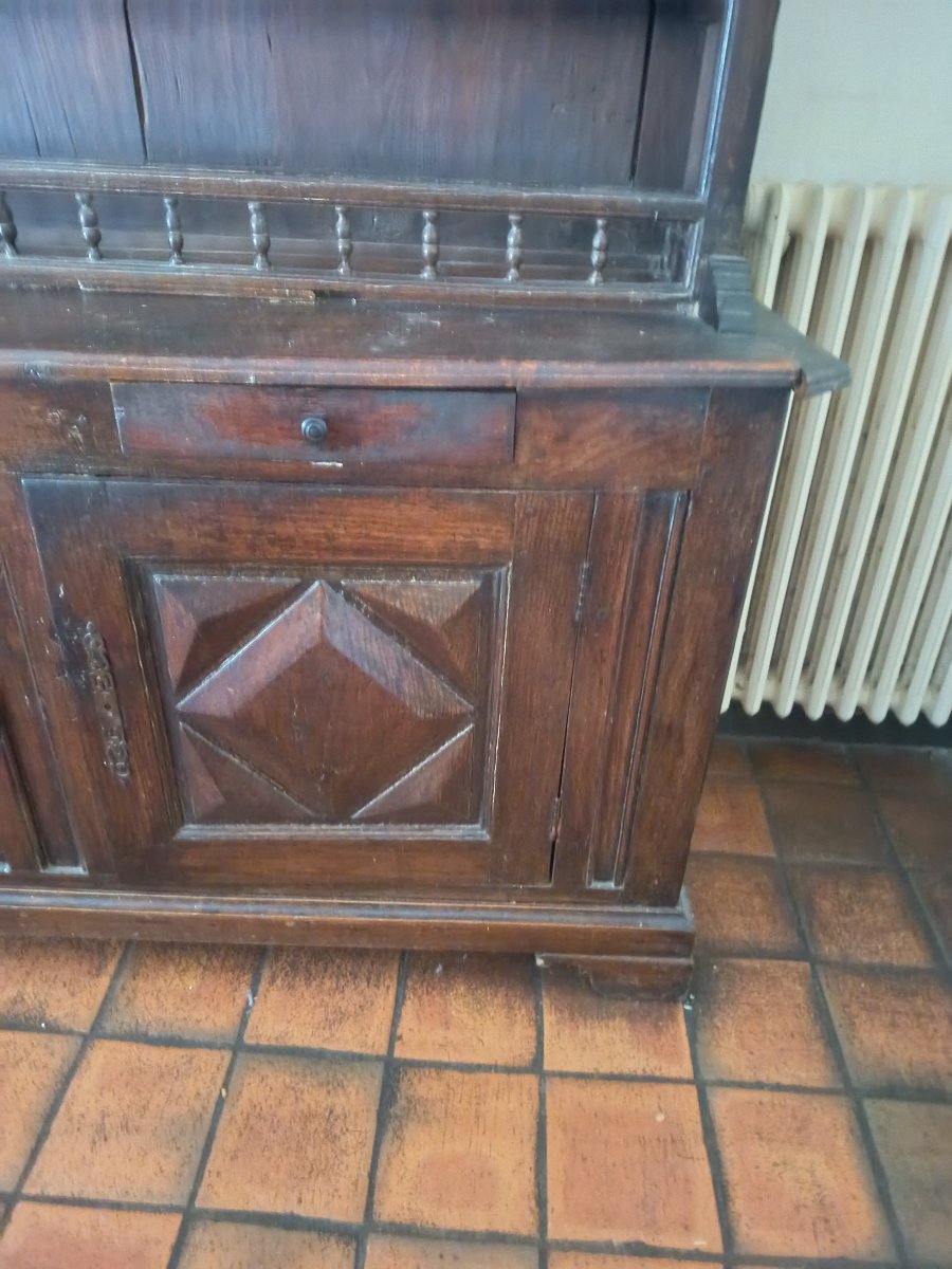 18th-century Pyrenean Sideboard And Dresser-photo-1