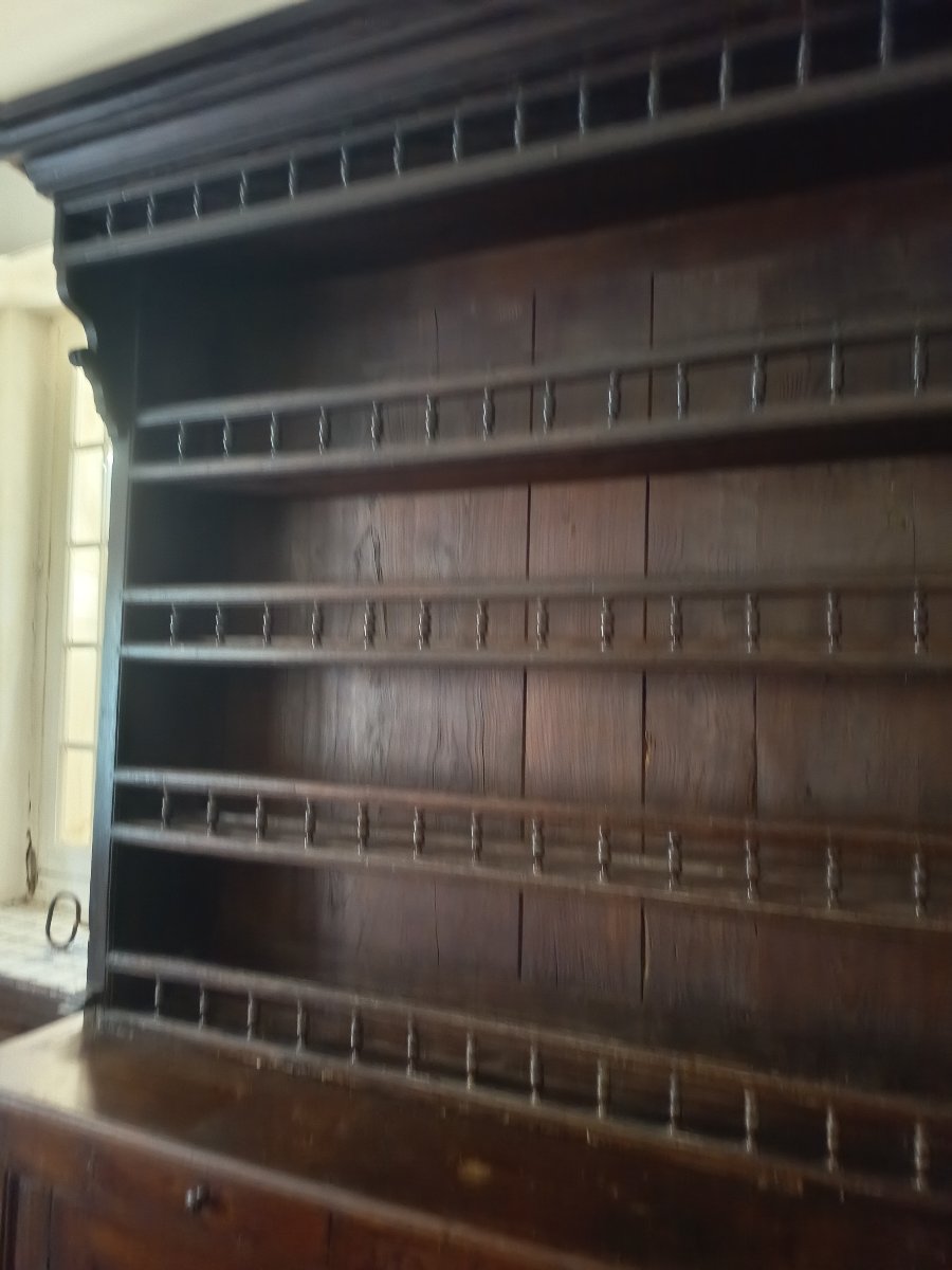 18th-century Pyrenean Sideboard And Dresser-photo-2
