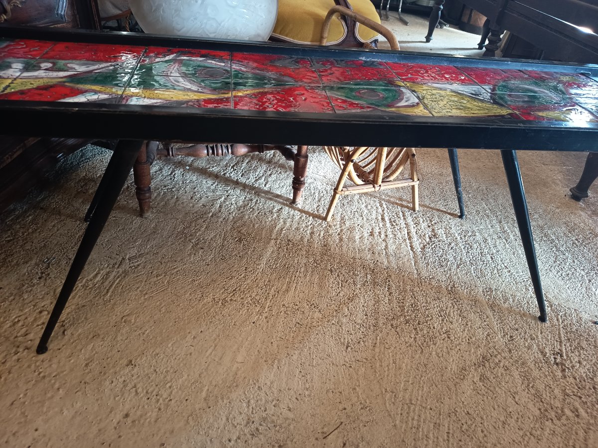 Table basse année 60 de M.D Picard-photo-3