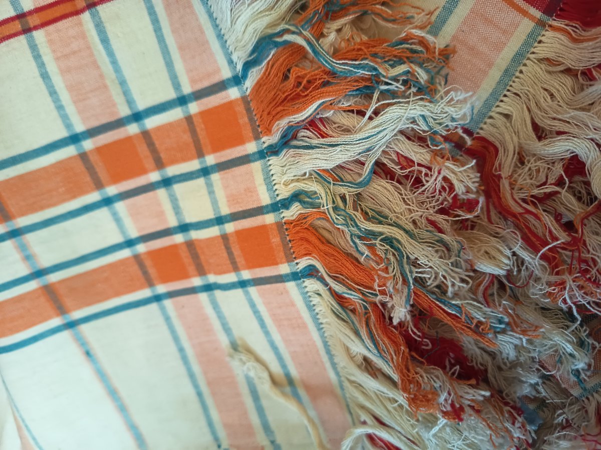 1960s Grands Magasins Du Louvre Tablecloth And Napkins -photo-1