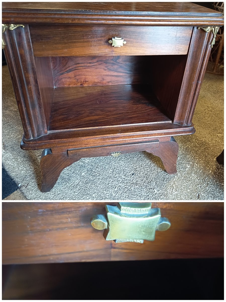 Pair Of 1950s Nightstands 