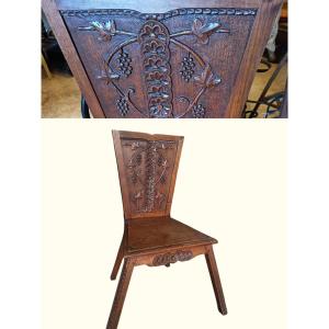 19th Century Savoyard Chair