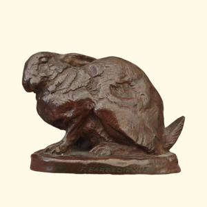 Bronze animalier signé Barye/F.Barbedienne