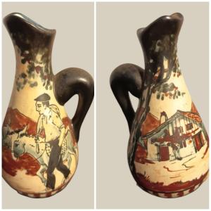 Ciboure Vase Signed C. Fischer