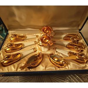 Knife Rest, Complete Set Signed Robj